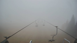 Lanovka - pohled dolů