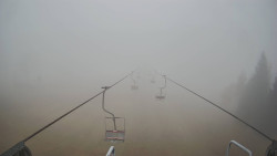 Lanovka - pohled dolů