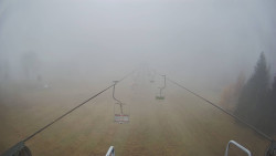 Lanovka - pohled dolů