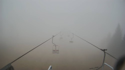 Lanovka - pohled dolů