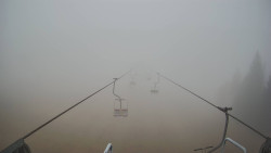 Lanovka - pohled dolů