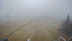 Lanovka - pohled dolů