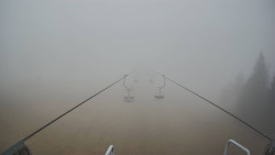 Lanovka - pohled dolů