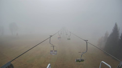 Lanovka - pohled dolů