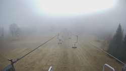 Lanovka - pohled dolů