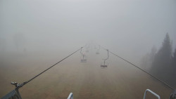 Lanovka - pohled dolů