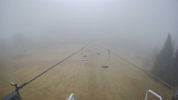 Lanovka - pohled dolů