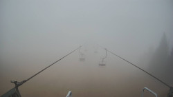 Lanovka - pohled dolů