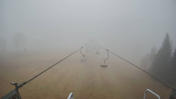 Lanovka - pohled dolů