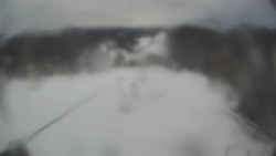 Lanovka - pohled dolů