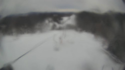 Lanovka - pohled dolů