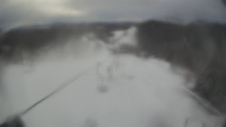 Lanovka - pohled dolů