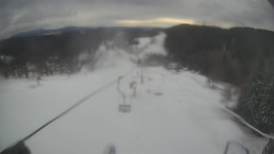 Lanovka - pohled dolů