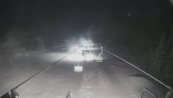 Lanovka - pohled dolů