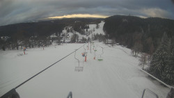 Lanovka - pohled dolů