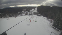 Lanovka - pohled dolů