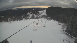 Lanovka - pohled dolů