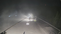 Lanovka - pohled dolů