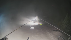 Lanovka - pohled dolů