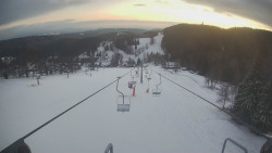 Lanovka - pohled dolů