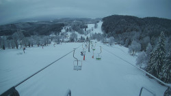 Lanovka - pohled dolů