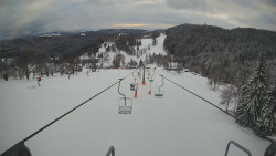 Lanovka - pohled dolů