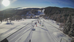 Lanovka - pohled dolů