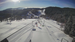 Lanovka - pohled dolů