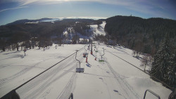 Lanovka - pohled dolů