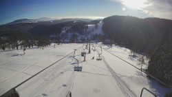 Lanovka - pohled dolů