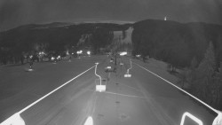 Lanovka - pohled dolů