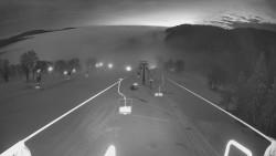 Lanovka - pohled dolů