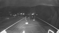 Lanovka - pohled dolů