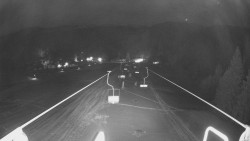 Lanovka - pohled dolů