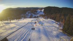 Lanovka - pohled dolů