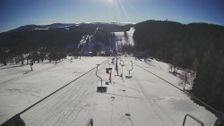 Lanovka - pohled dolů