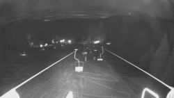 Lanovka - pohled dolů