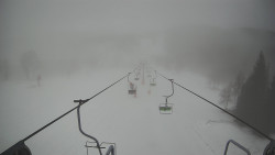 Lanovka - pohled dolů