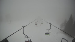 Lanovka - pohled dolů