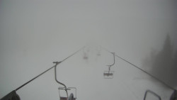 Lanovka - pohled dolů