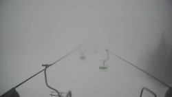 Lanovka - pohled dolů