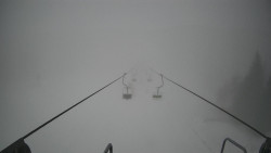 Lanovka - pohled dolů