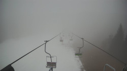 Lanovka - pohled dolů