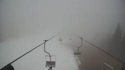 Lanovka - pohled dolů