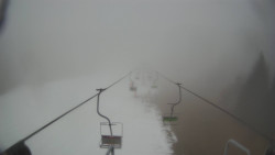 Lanovka - pohled dolů