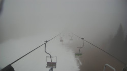 Lanovka - pohled dolů