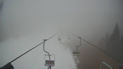 Lanovka - pohled dolů