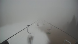 Lanovka - pohled dolů