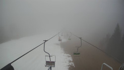 Lanovka - pohled dolů