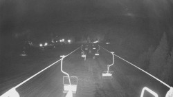 Lanovka - pohled dolů